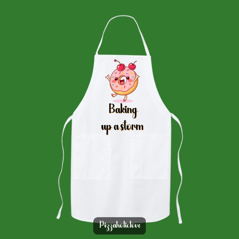 Funny Donut Dance Apron: Sweet and Hilarious Kitchen Wear