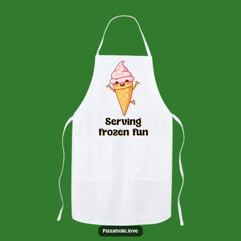 Sweet Treats Funny Apron - Ice Cream Cartwheels for Kitchen Fun