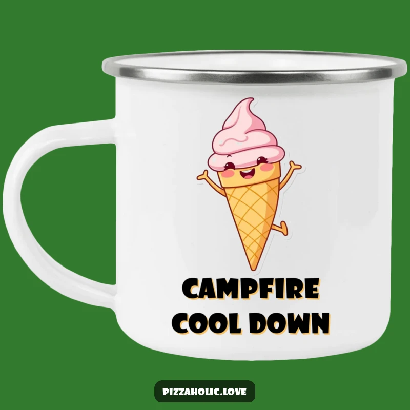 Adventure Ice Cream Funny Camping Mug - Sweeten Your Outdoor Sips