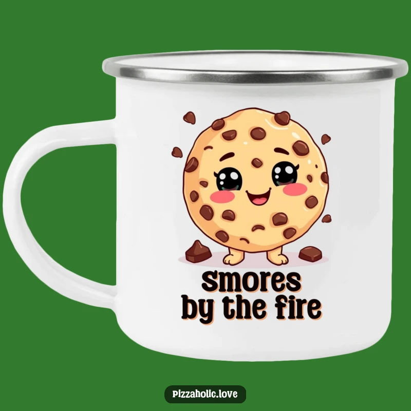 Funny Cookie Juggling Camping Mug: Durable Treat Cup for Outdoor Bakers