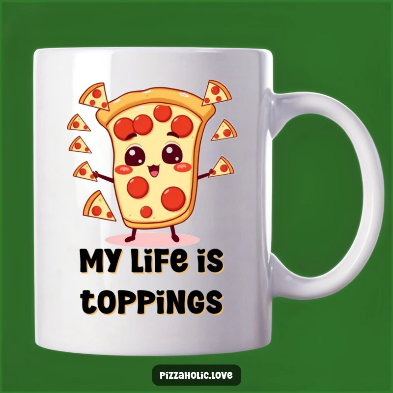 Funny Juggling Pizza Mug: A Hilarious Gift for Pizza Obsessed Friends