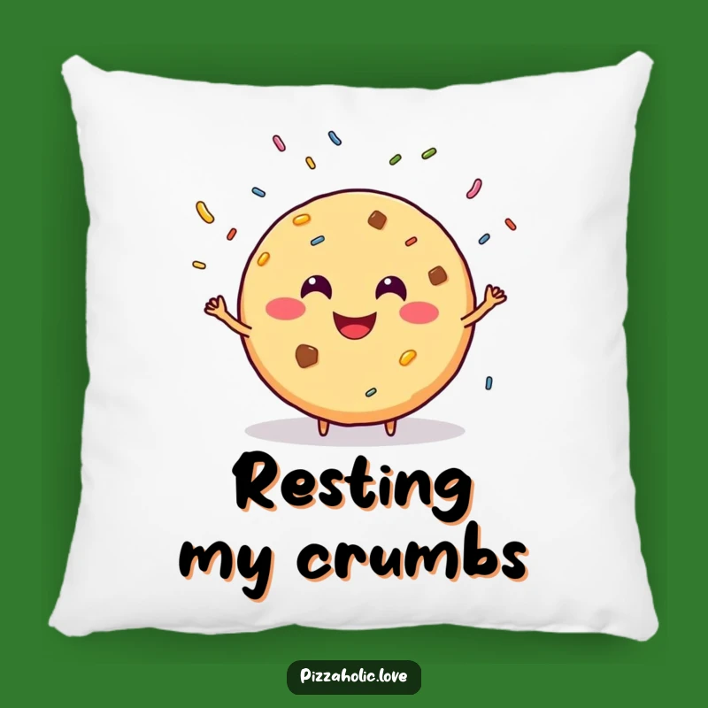 Cozy Cookie Funny Pillow - Sweet Dreams with Juggling Fun