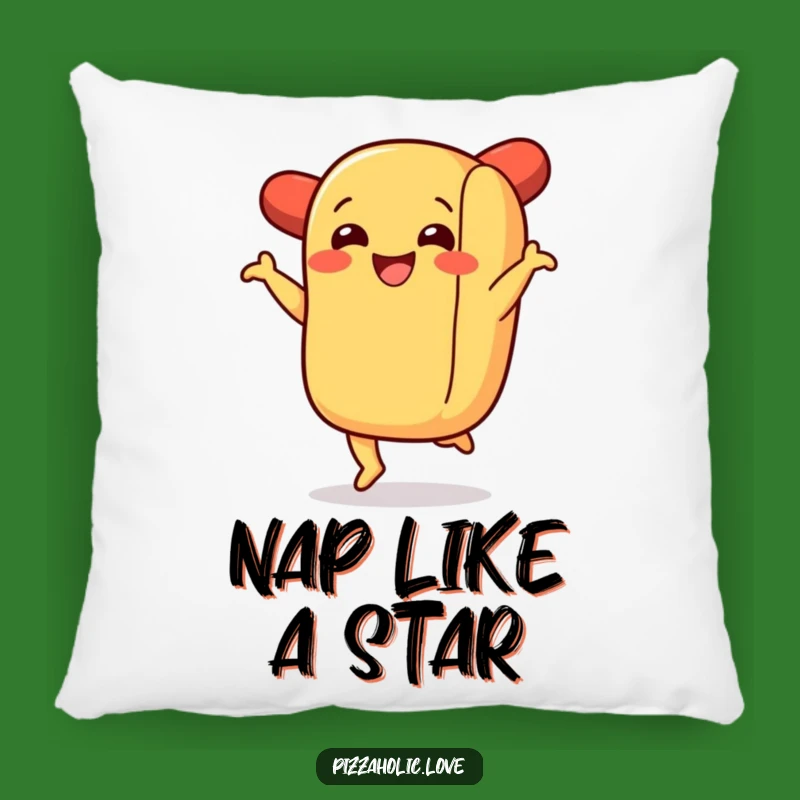 Funny Hot Dog Jig Pillow: Comfy Wiener Dance Cushion, Cozy Gift