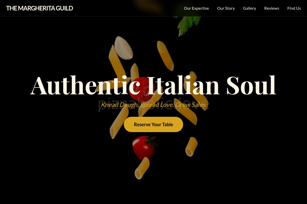 Wood-fired Italian Food
