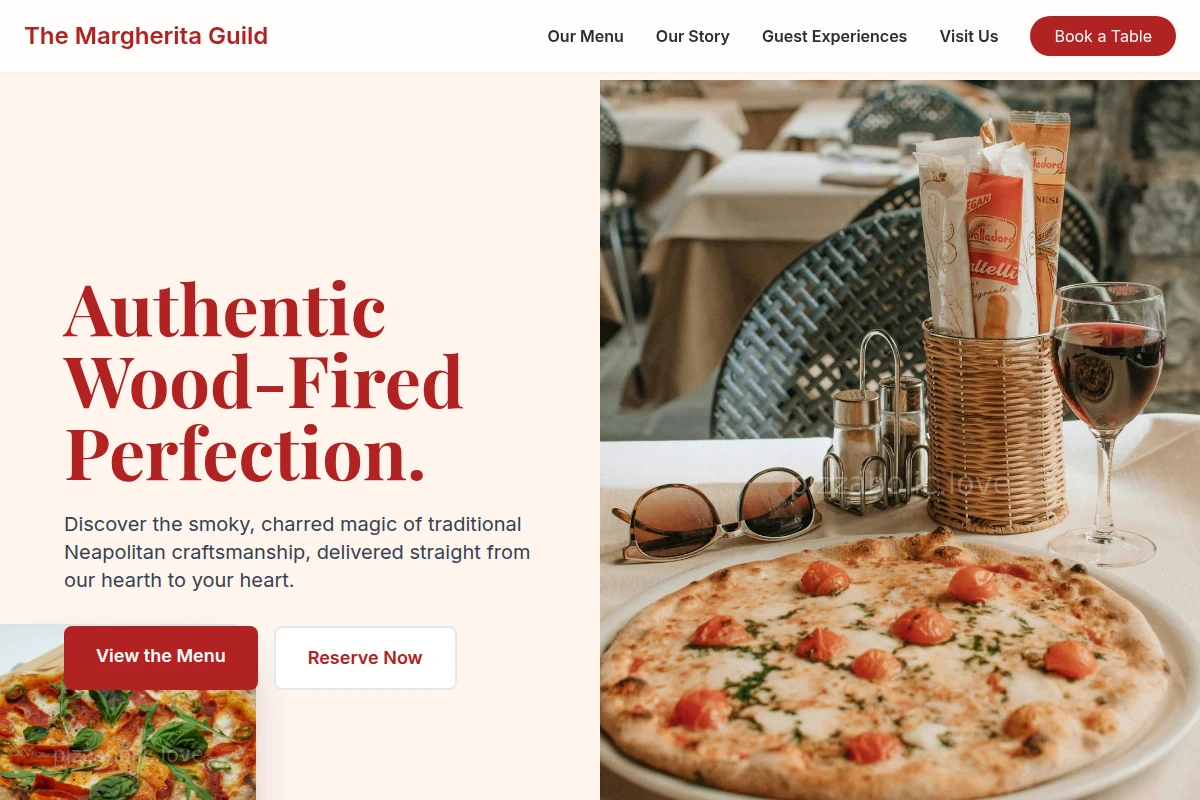 Wood-fired Italian Food
