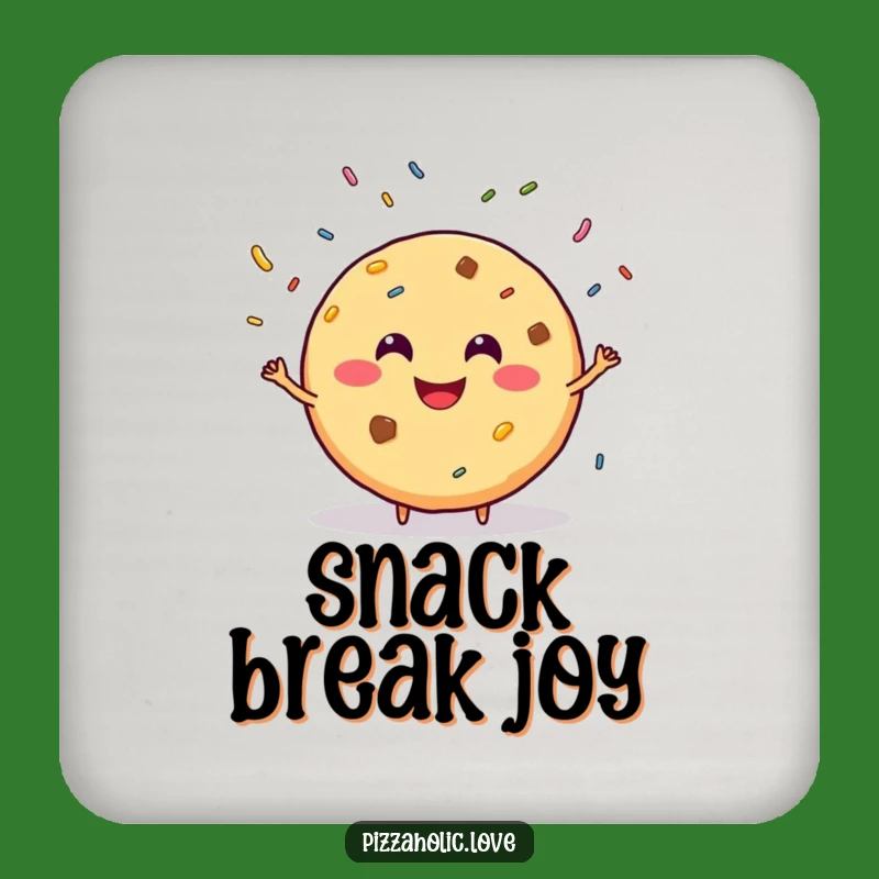 Sweet Style Funny Coasters - Juggling Cookie Fun for Tables