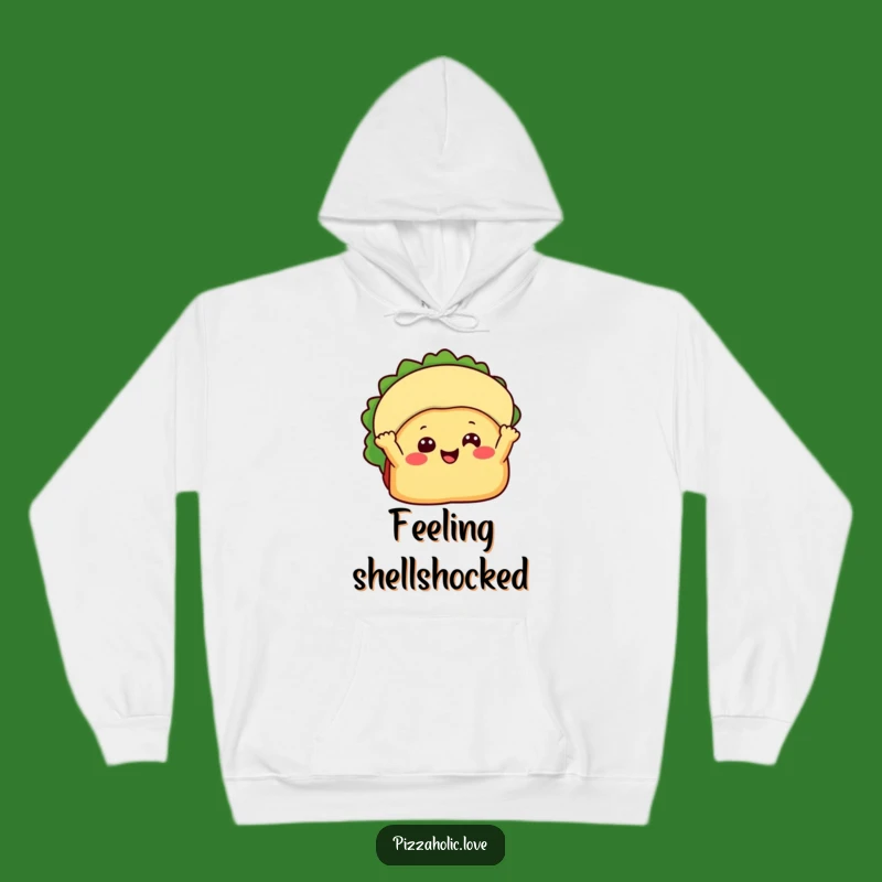 Funny Happy Taco Hoodie: Cozy Mexican Sweatshirt for Festive Comfort