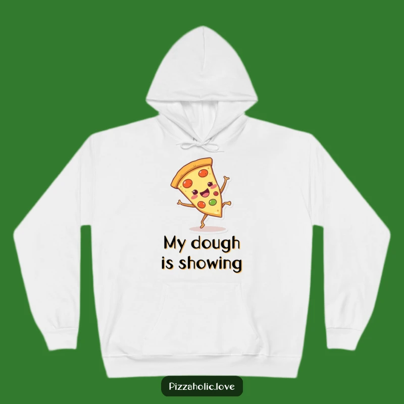 Funny Pizza Cartwheel Hoodie: Cozy Slice Sweatshirt for Ultimate Foodie Comfort