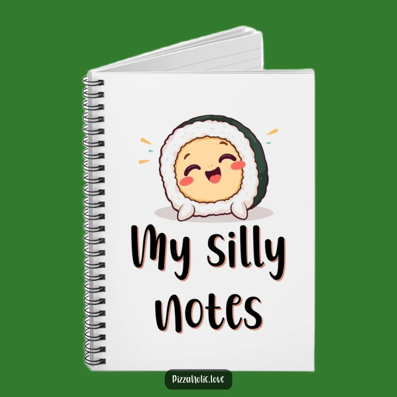 Funny Sushi Pratfall Notebook: Jot Notes with Hilarious Flair, Gift Idea