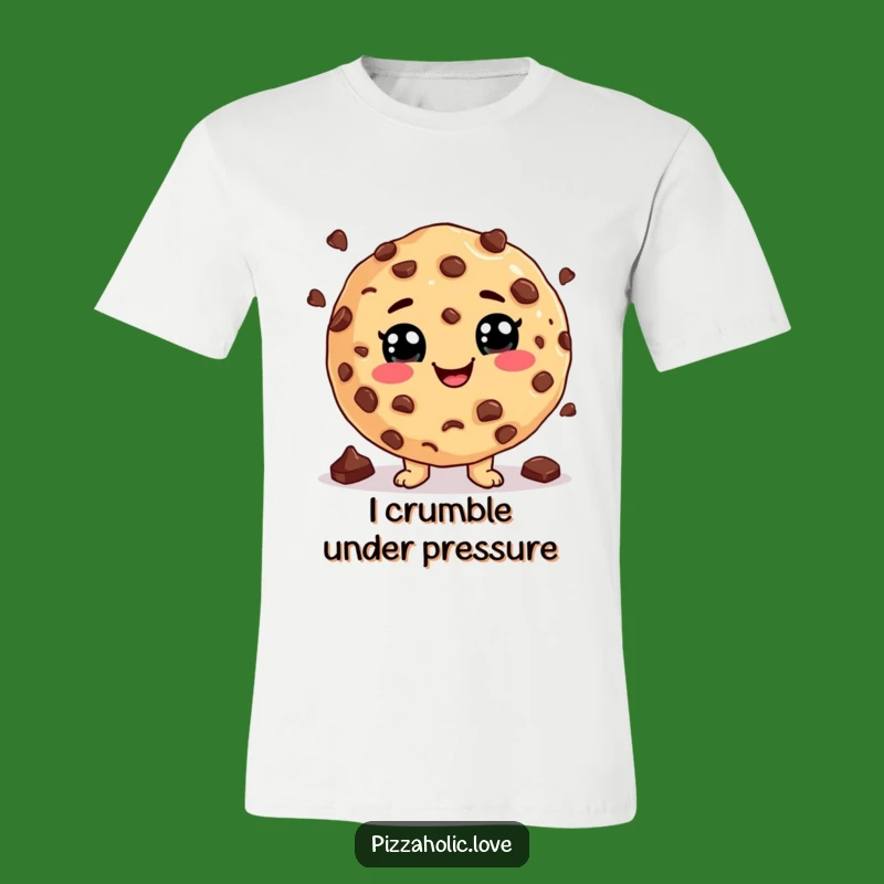 Funny Cookie Juggling T-Shirt: Cheesy Grin Tee for Baking Fun