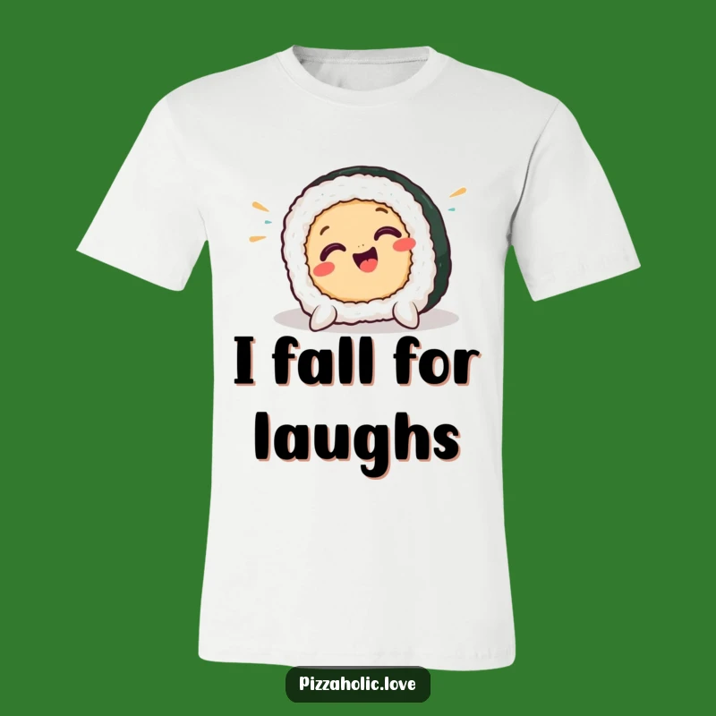 Funny Sushi Pratfall T-Shirt: Wear Your Stumbles with Pride, Fun Gift