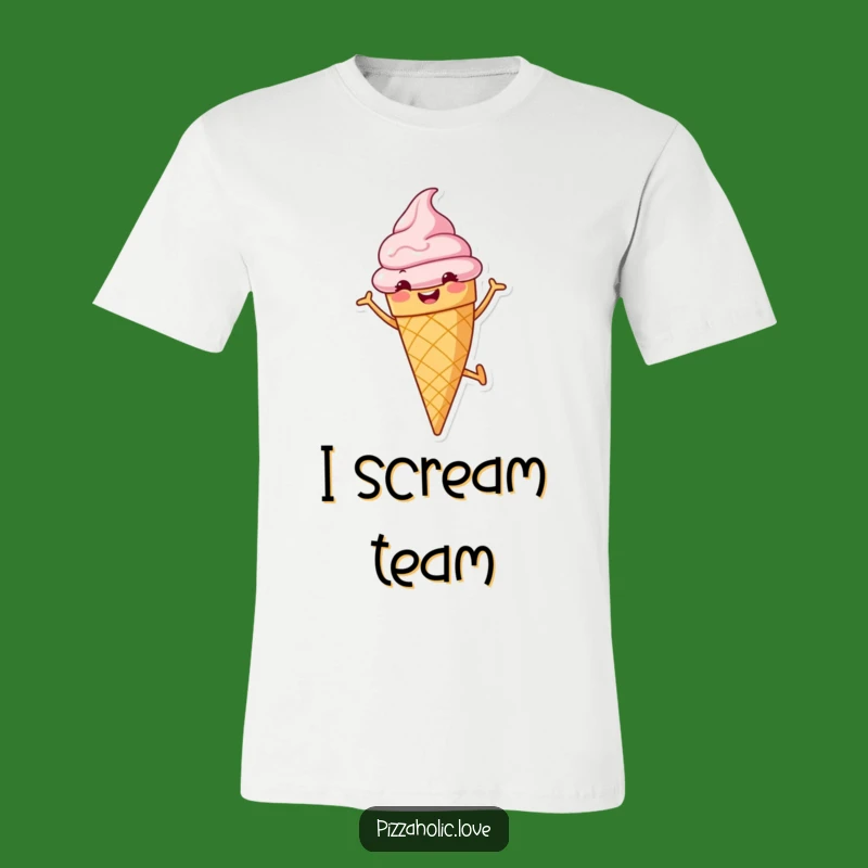 Energetic Ice Cream Funny T-Shirt - Show Off Your Sweet Moves